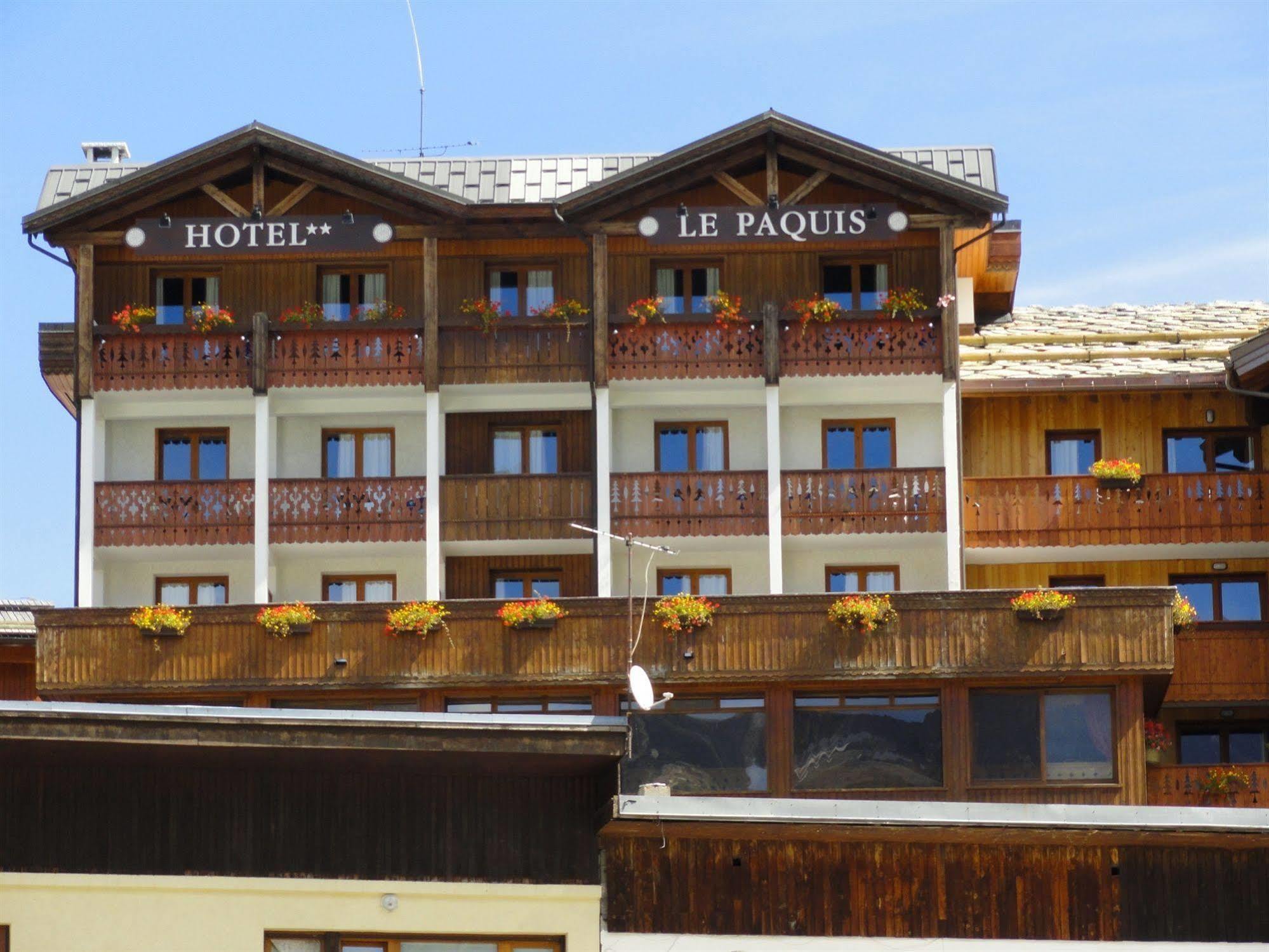 Hotel Le Paquis Tignes Exterior foto